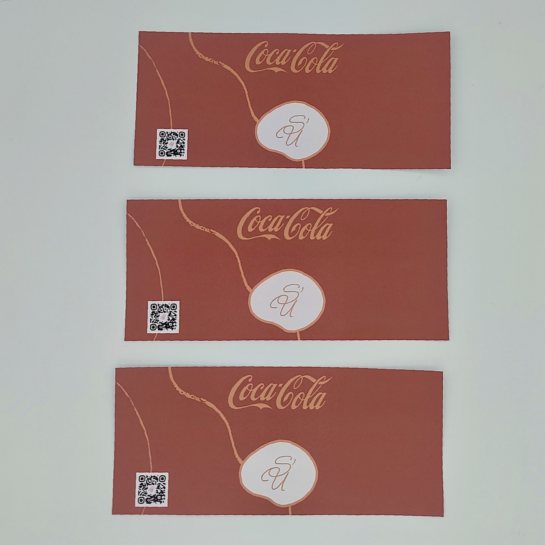 Etiquette Coca Cola mini