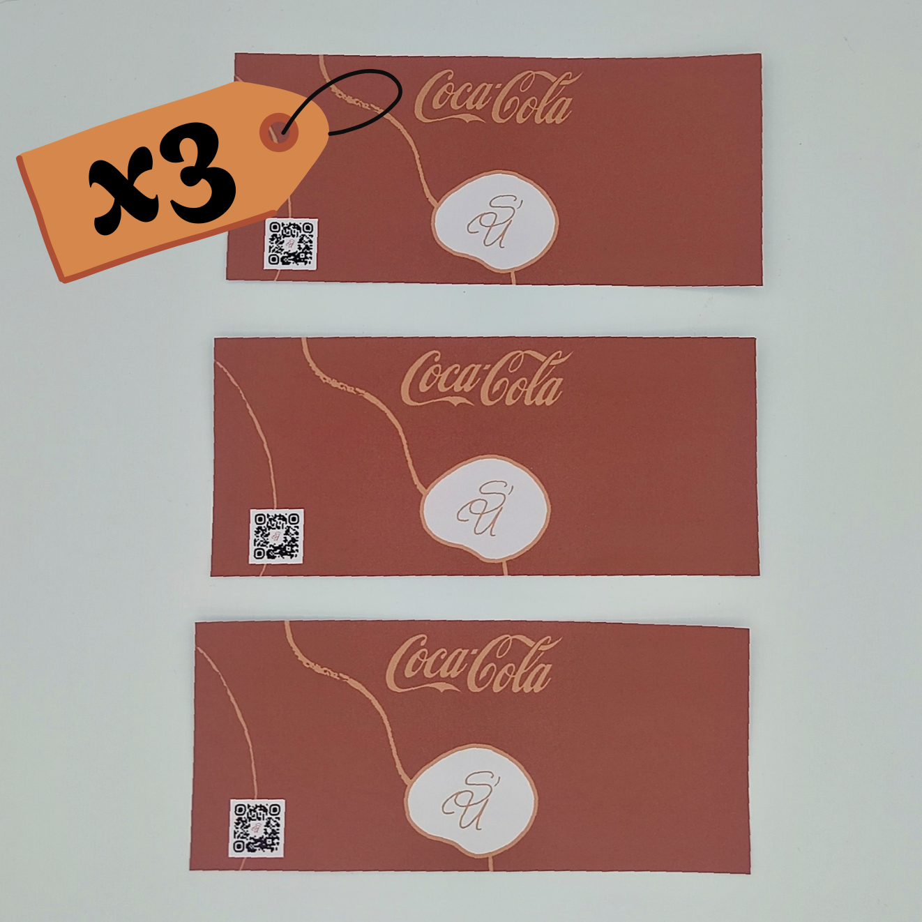 Etiquette Coca Cola mini