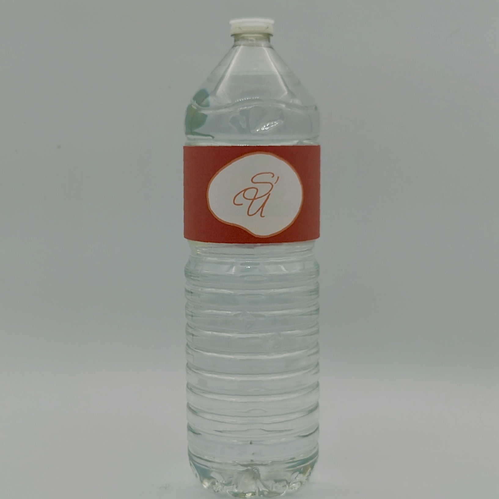 Etiquette grande bouteille