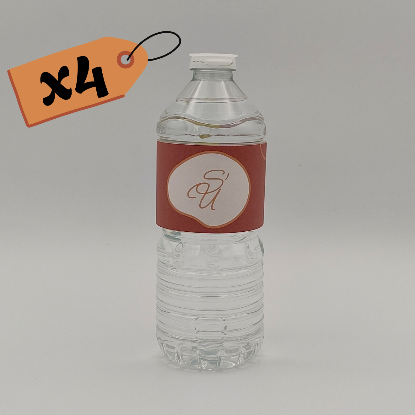 Etiquette petite bouteille