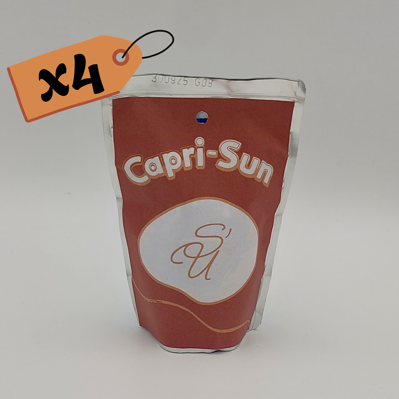 Etiquettes Caprisun X4
