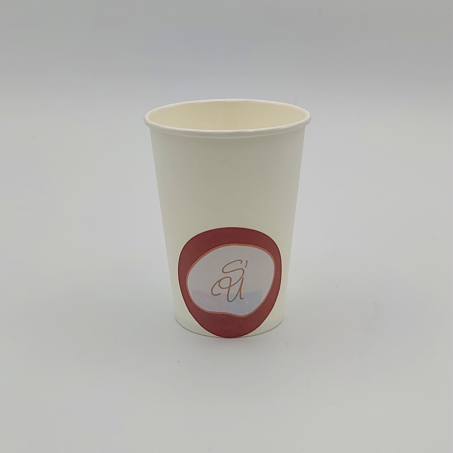 Stickers gobelet carton