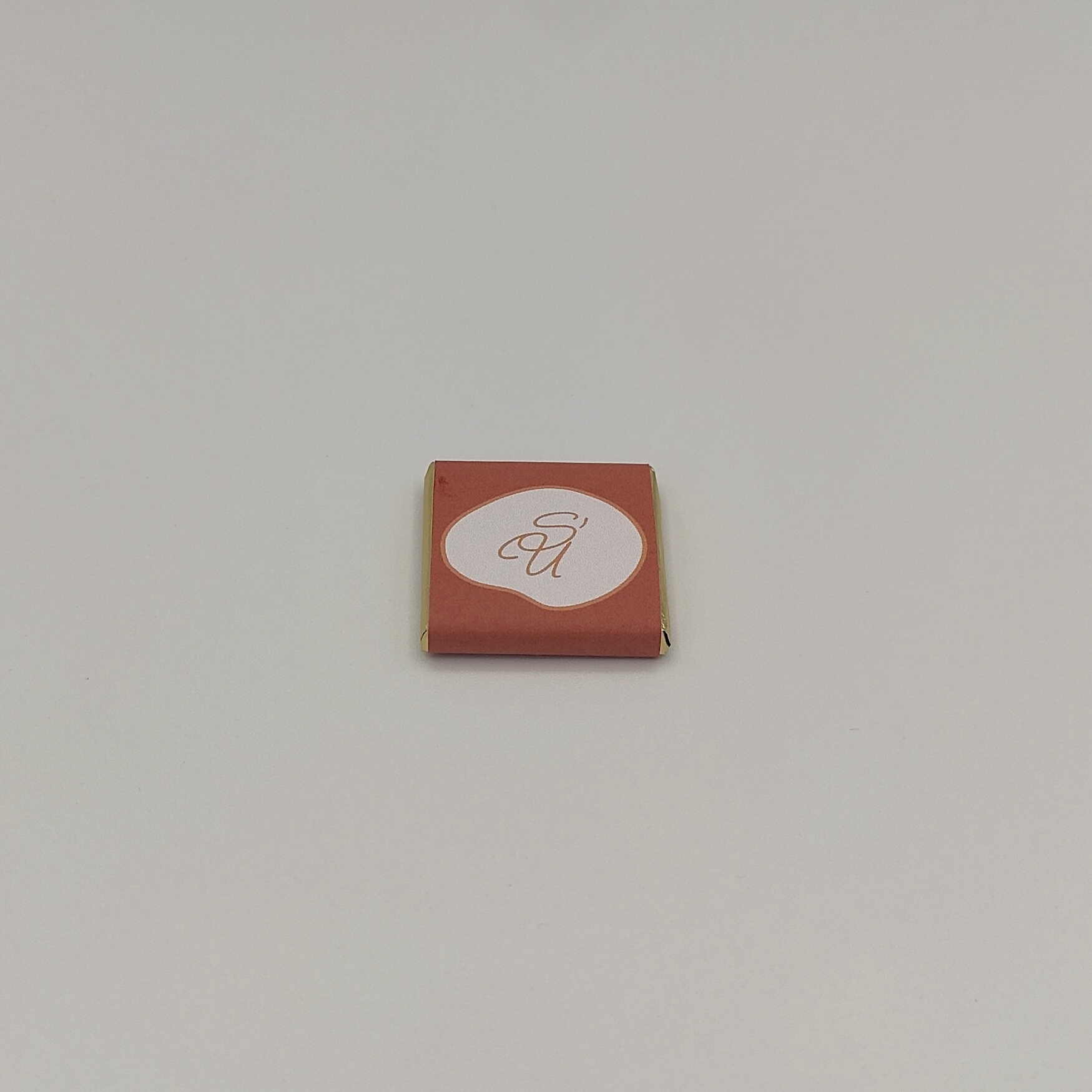 Carré chocolat individuel avant