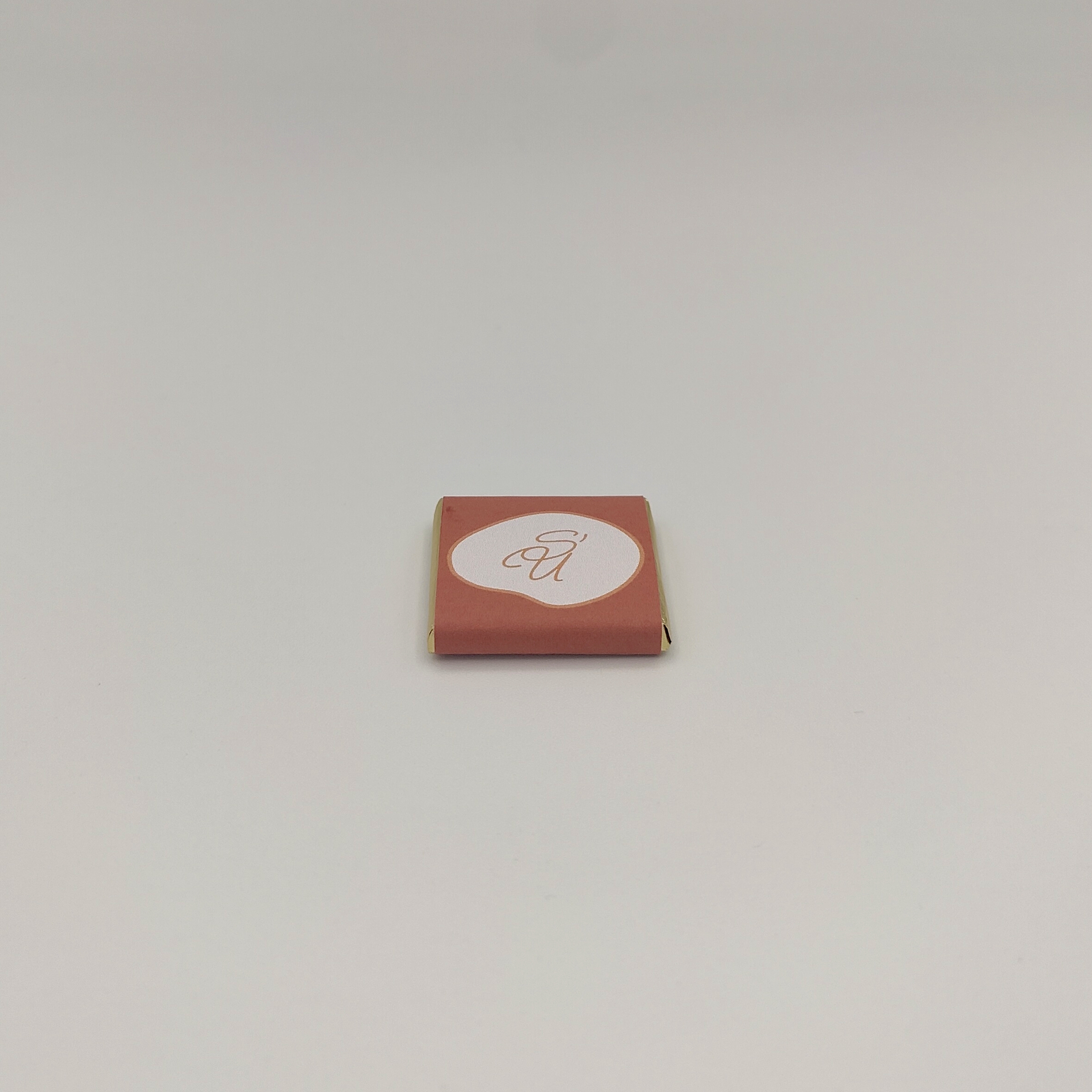 Carré chocolat individuel avant
