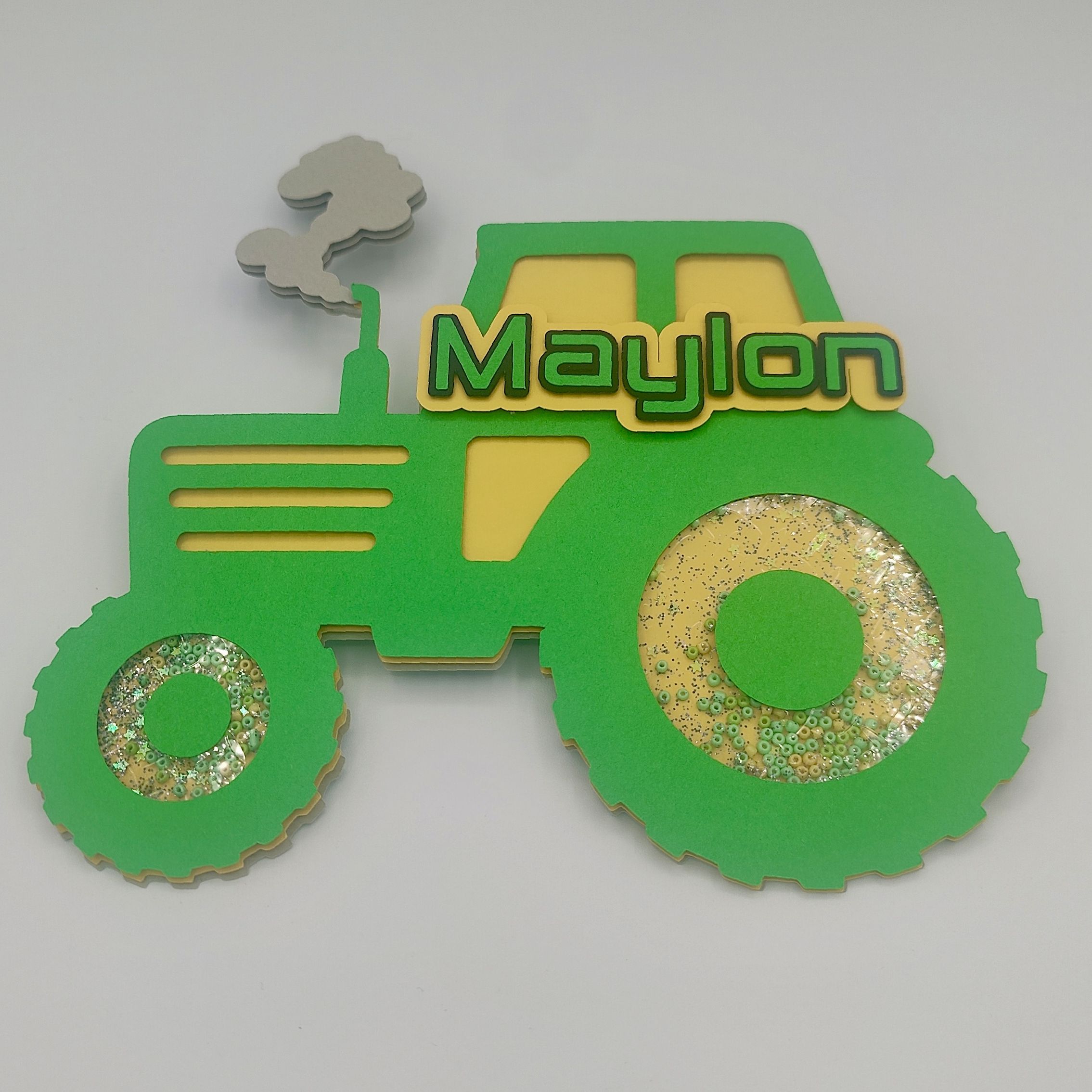 Carte 3D tracteur