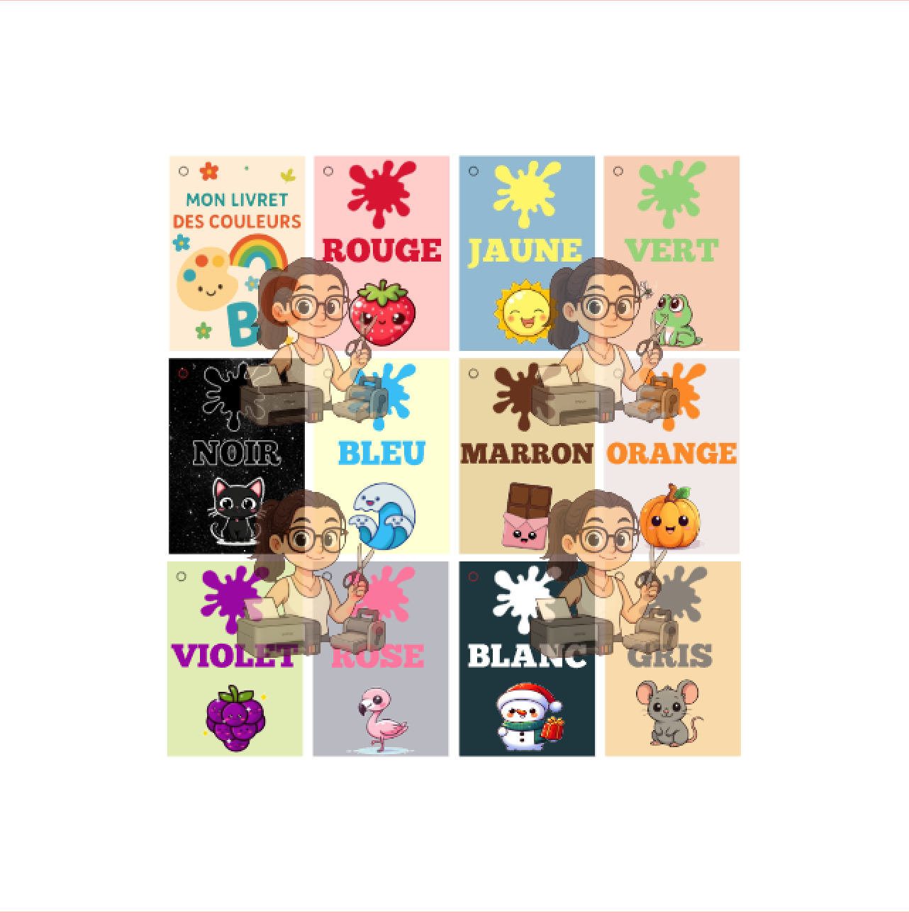 Mon livret des couleurs
