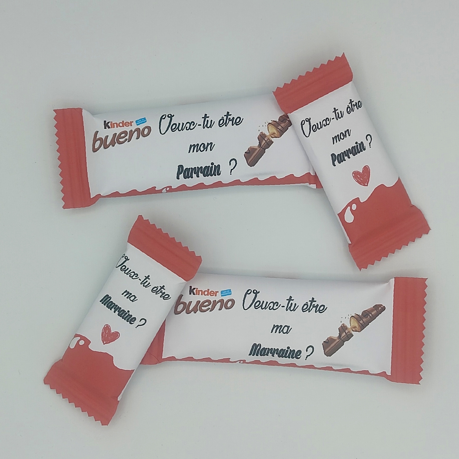 Veux tu être mon parrain / ma marraine ?